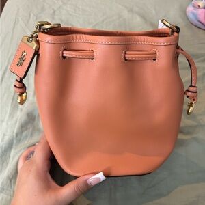 Coach bucket purse